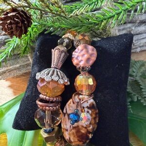 Chic Multicolor Beaded Bracelet Set